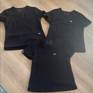 Black Figs Scrub Tops